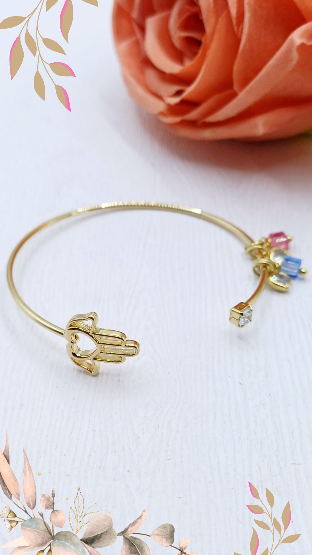 Pulsera protección Mano de Fatima