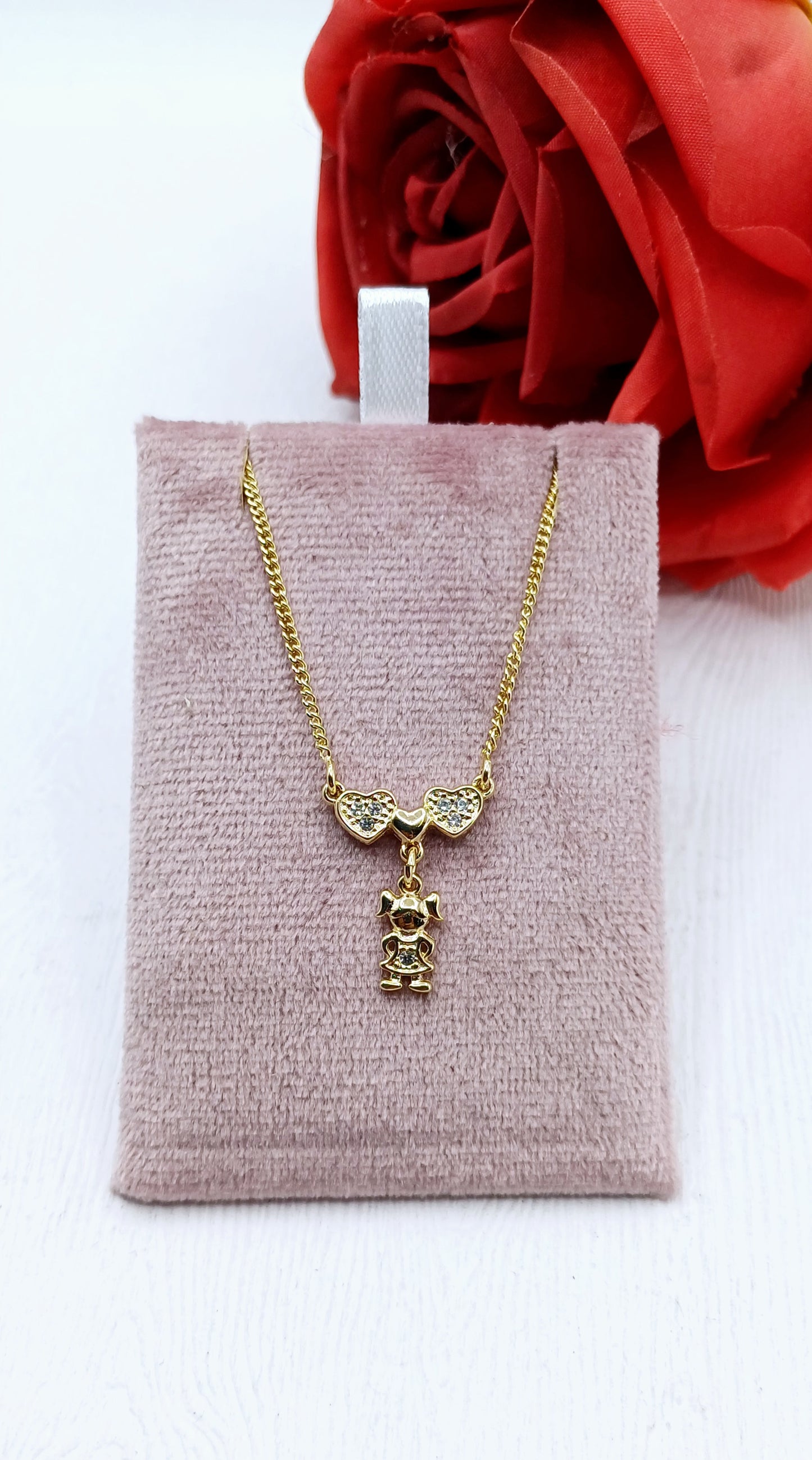 Cadena Corazón Niña