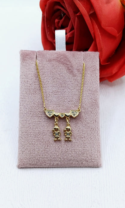 Cadena Corazón 2 Niños