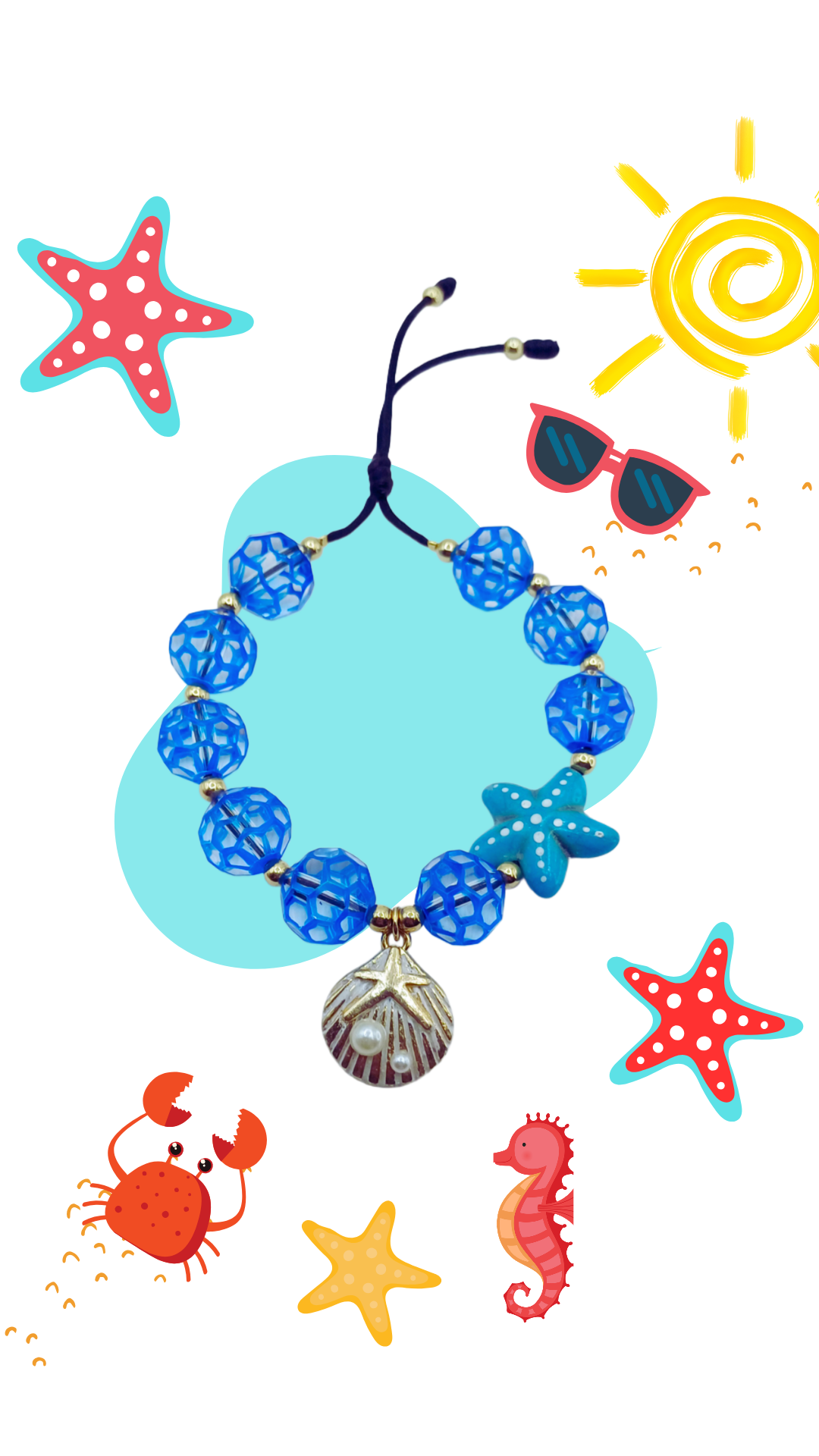 Pulsera Marina Blue