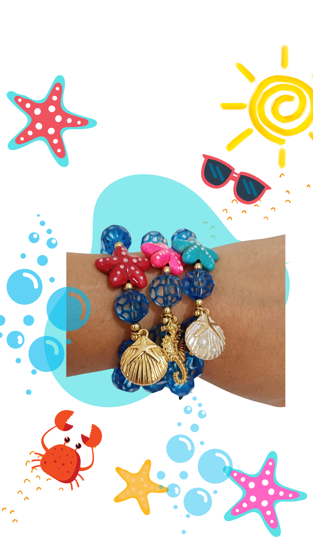 Pulsera Marina Blue