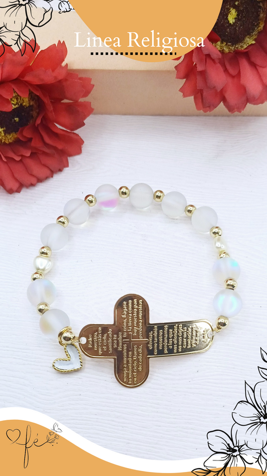 Pulsera de Crujifijo Padre Nuestro